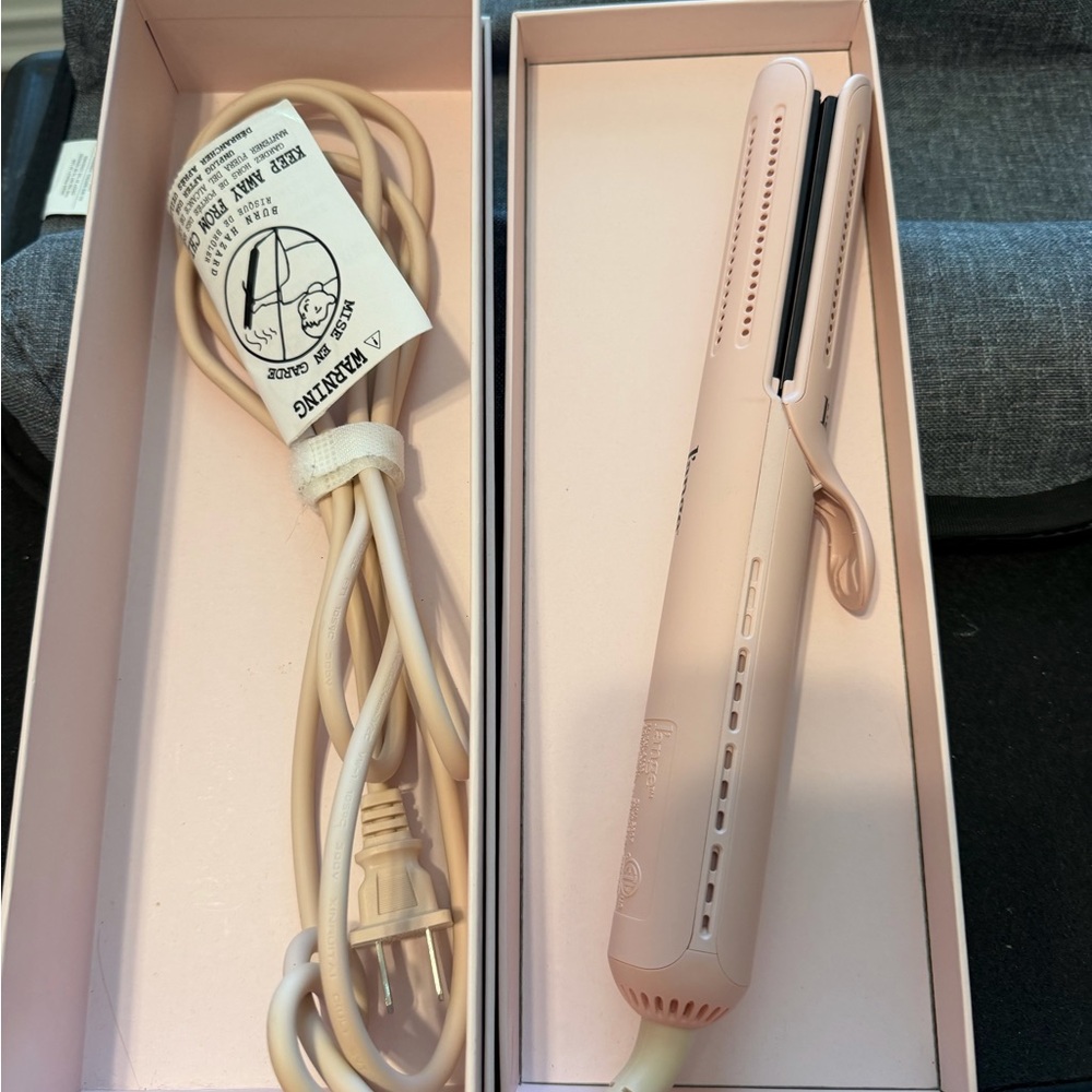 L’Ange Le Duo 360 airflow 2-in-1 Titanium Hair Curler & Straightener